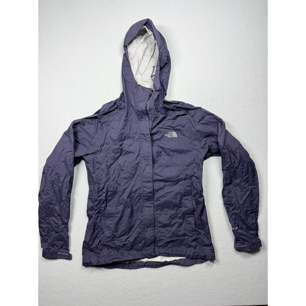 The North Face Women’s HyVent 2.5L Hooded Rain Jacket Purple Size Small